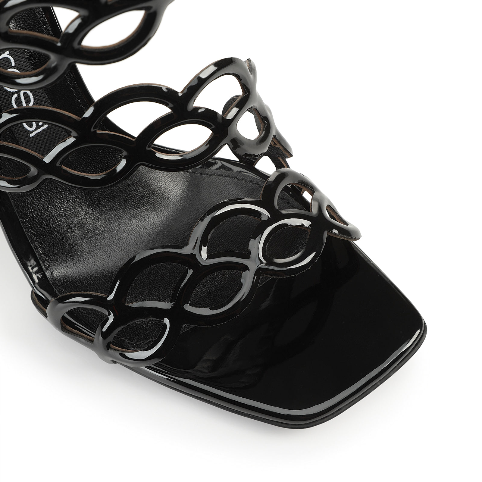 Sandals Black High heel: 100mm, sr Mermaid - Sandals Black 