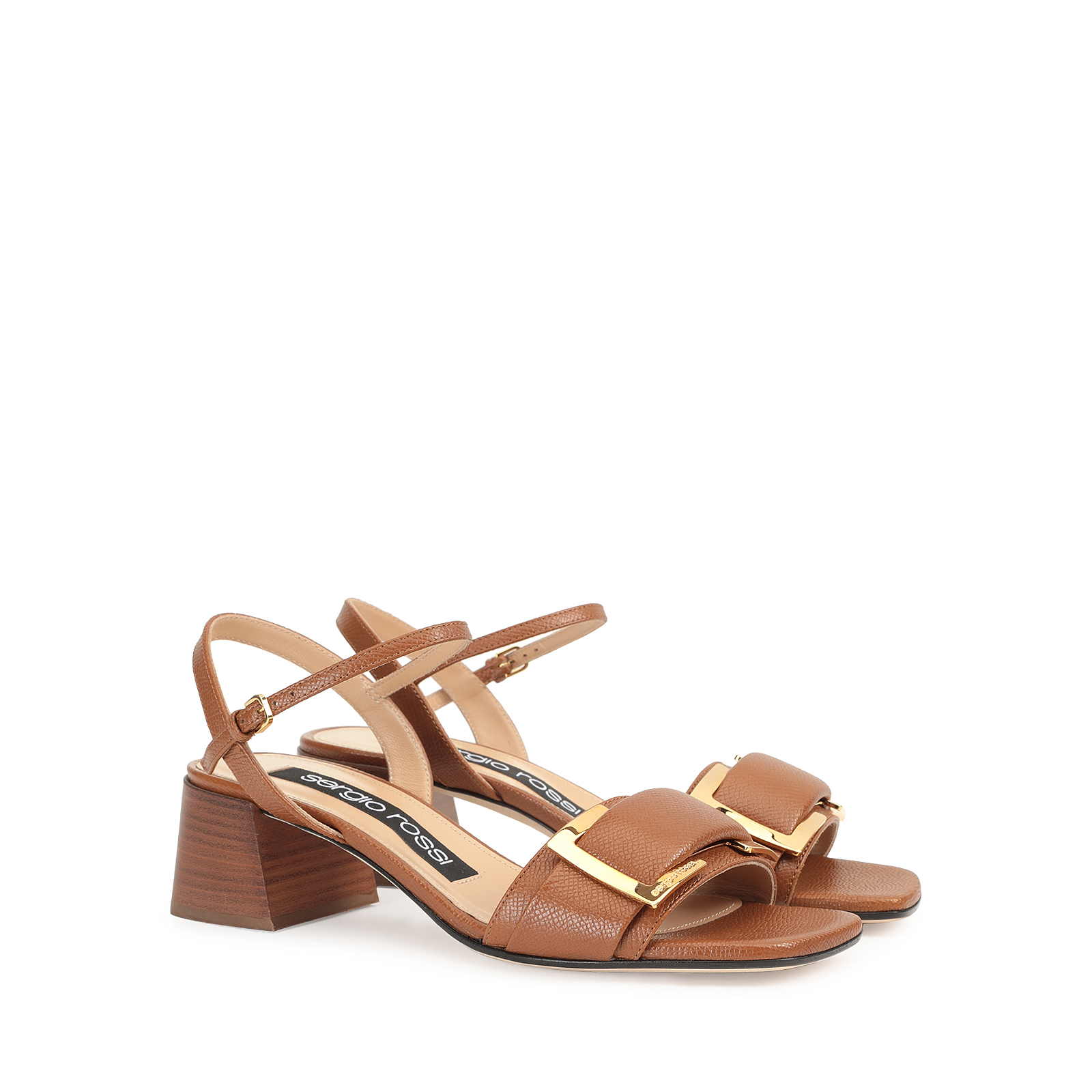 早い者勝ち【Sergio Rossi】Evangelie ウェッジ サンダル サテン サンダル レッド ミッドヒール: 50mm, sr Sea Scale - Sandals