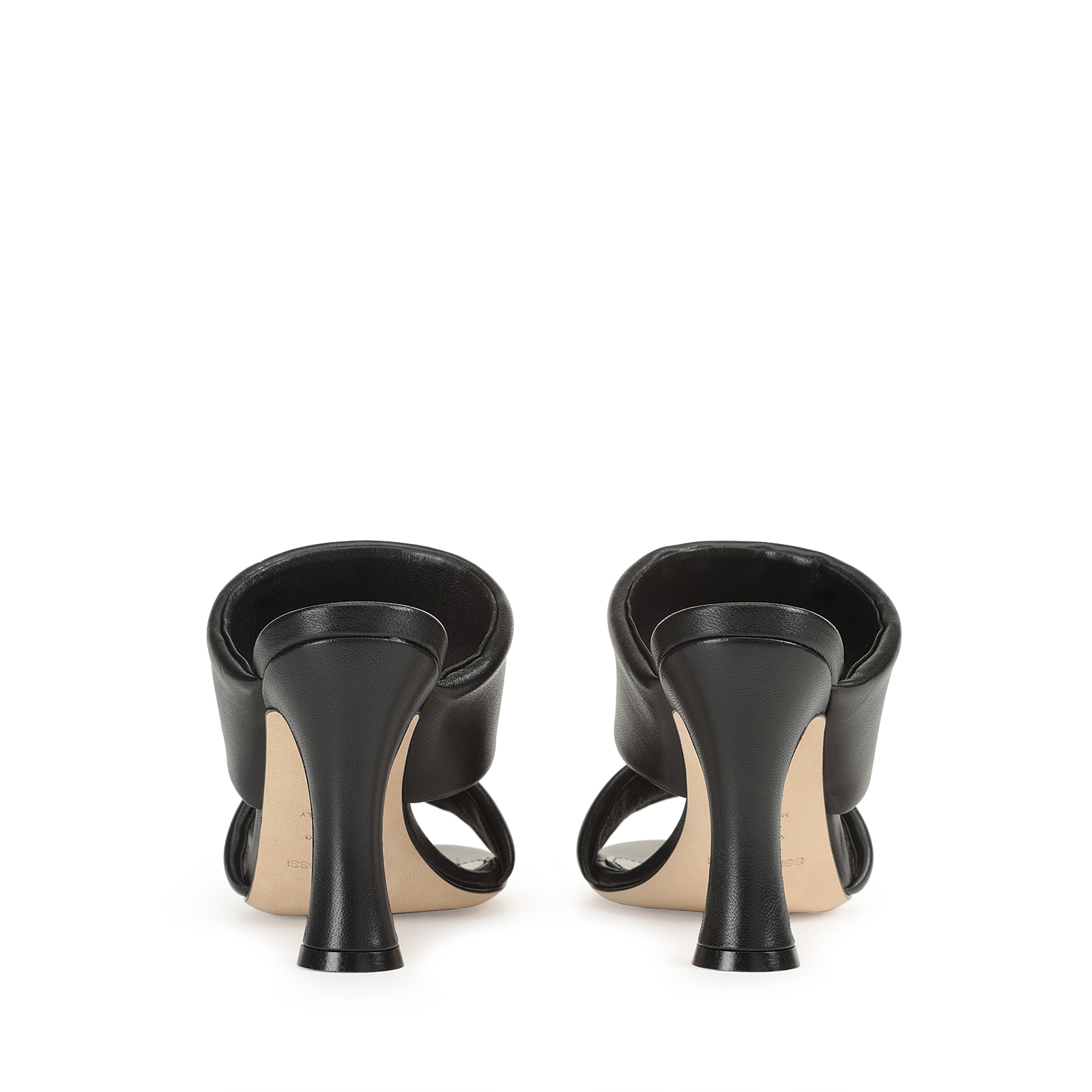 Sandals Black Heel height: 90mm, sr Tara | Sergio Rossi