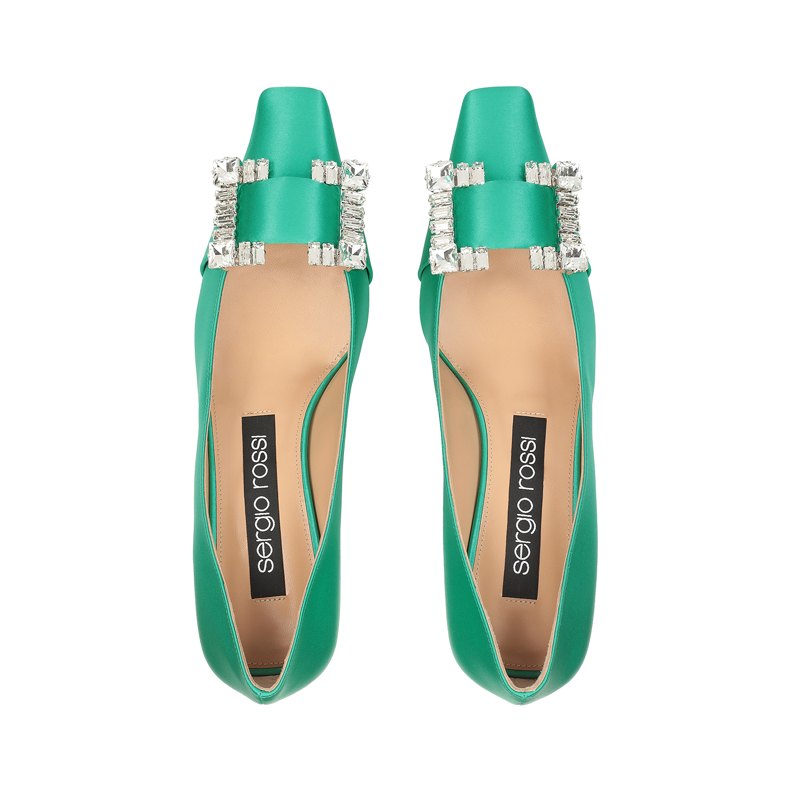 Pumps Green Heel height: 60mm, sr Twenty | Sergio Rossi