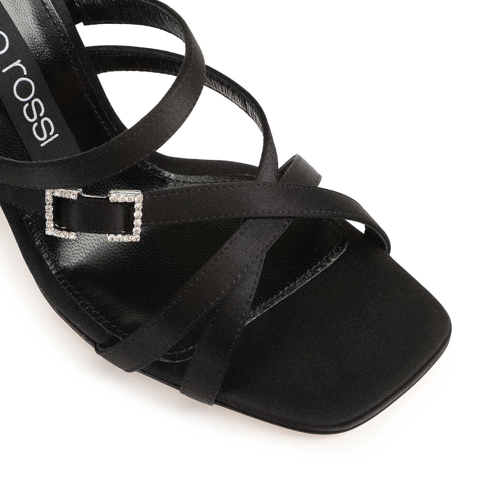 【Sergio Rossi】Sr mini Prince スニーカー ビジュー 黒 Black Heel height: 90mm, sr Mini Prince | Sergio Rossi