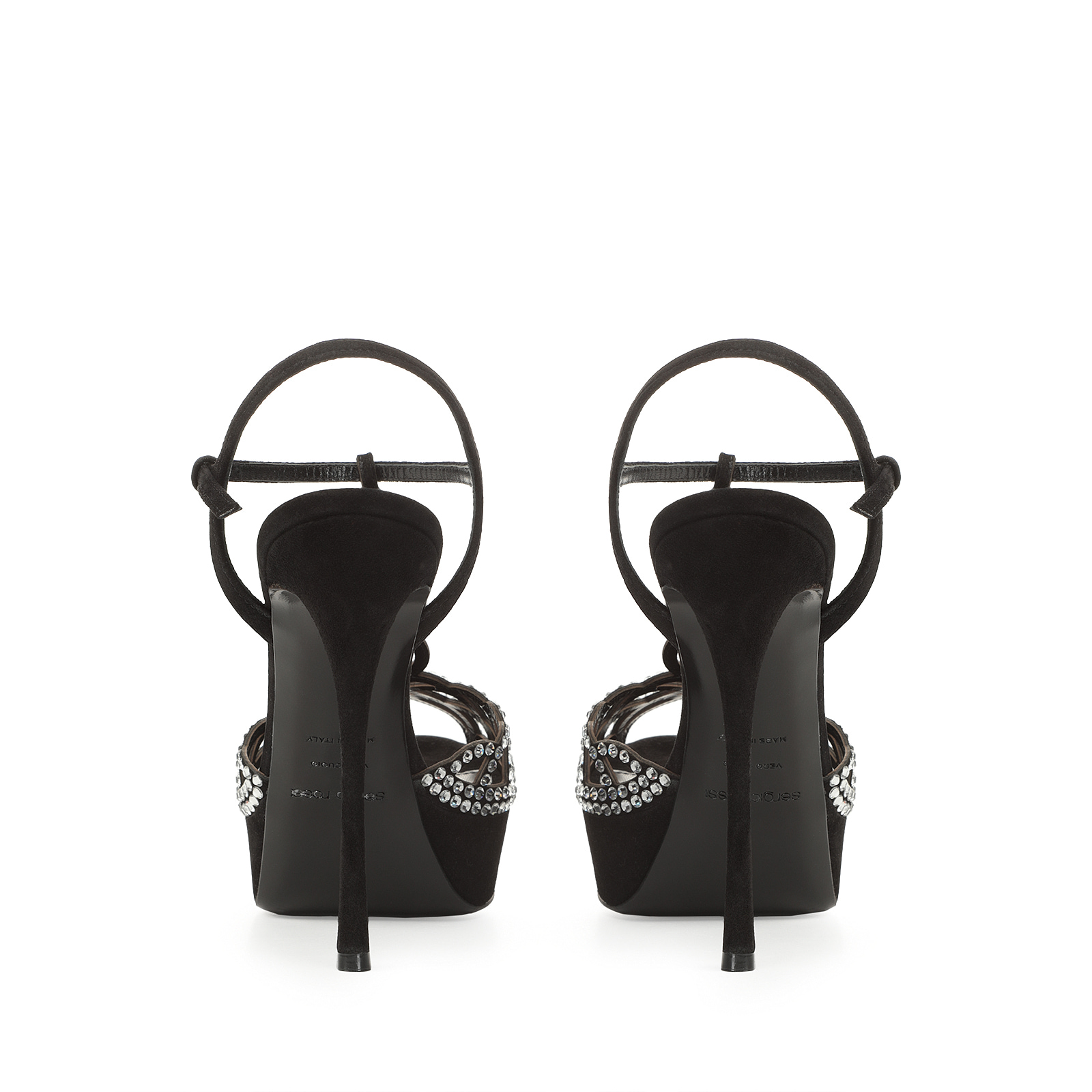 【Sergio Rossi】Sr Mermaid ウェッジヒール 90㎜ サンダル 2色 sr Mermaid Sandal Heel Purple – Sergio Rossi