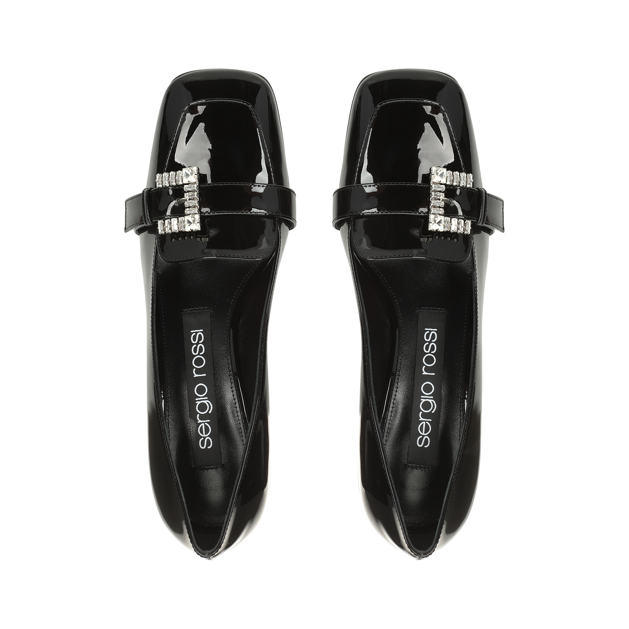 Pumps Black Low heel: 45mm, sr Twenty Buckle - Pumps Black