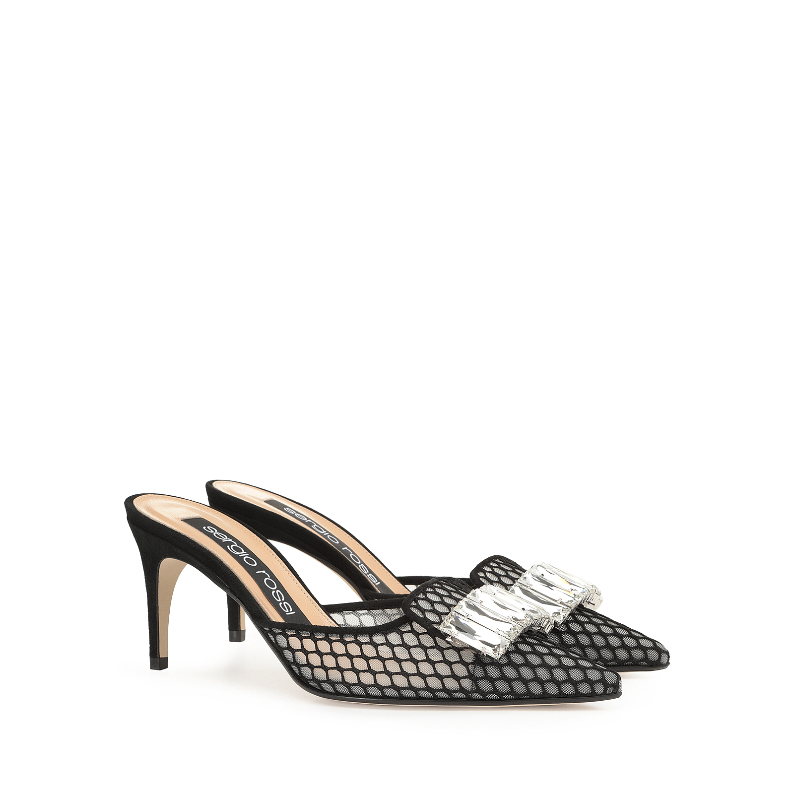 Black Heel height: 75mm, sr1 | Sergio Rossi