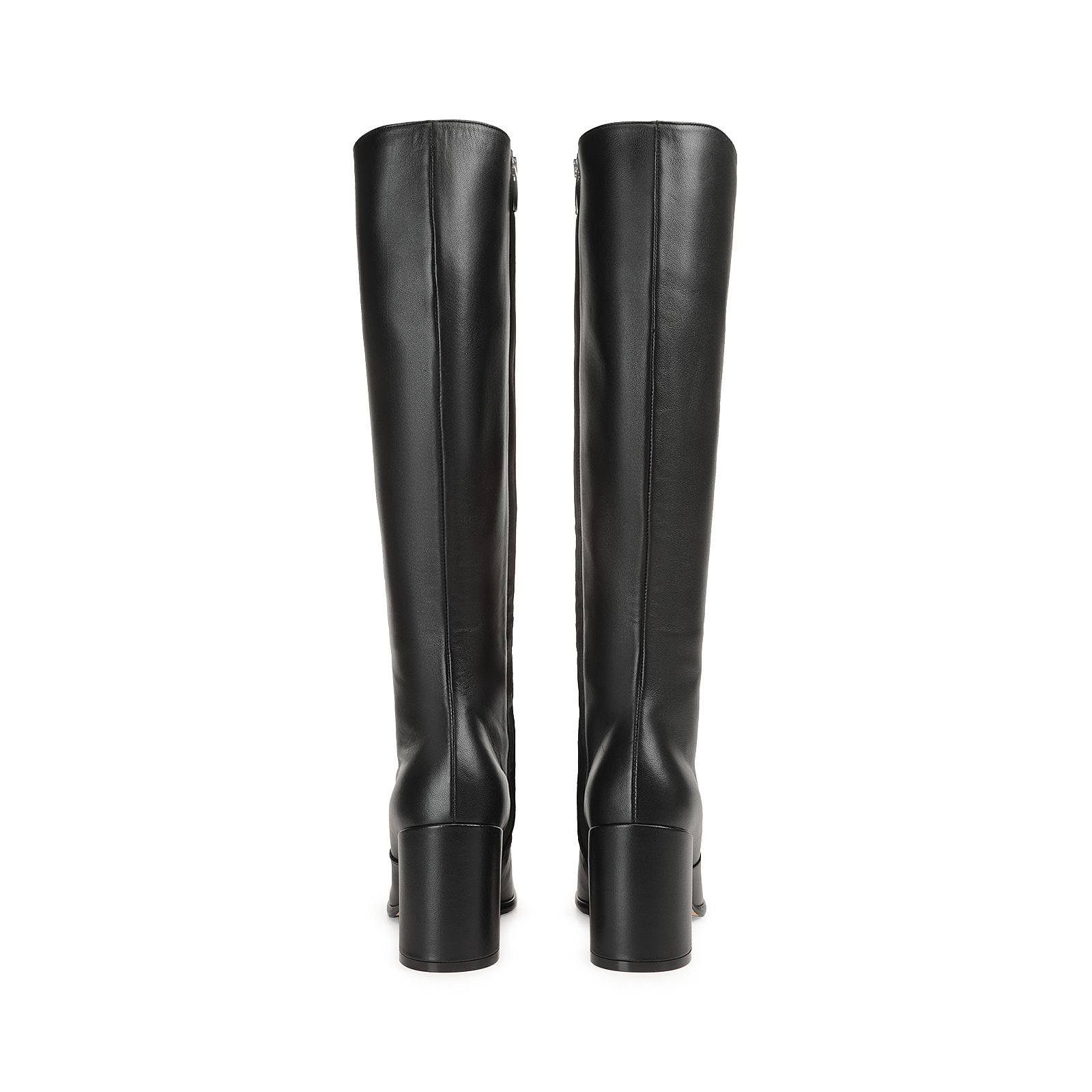 Boots Black Mid heel: 75mm, sr Aden | Sergio Rossi