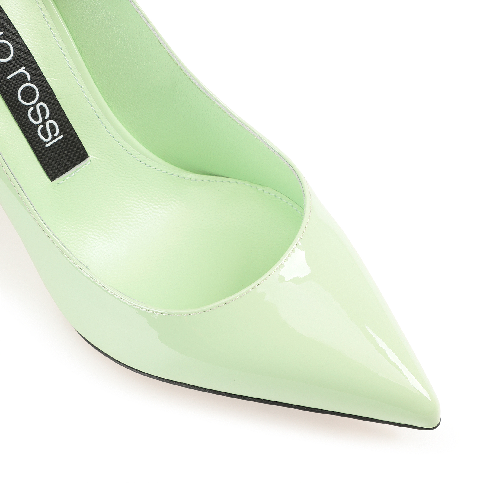 【Sergio Rossi】Godiva サンダル 90mm メッシュ ライトグリーン Sandals Green High heel: 90mm, Godiva | Sergio Rossi