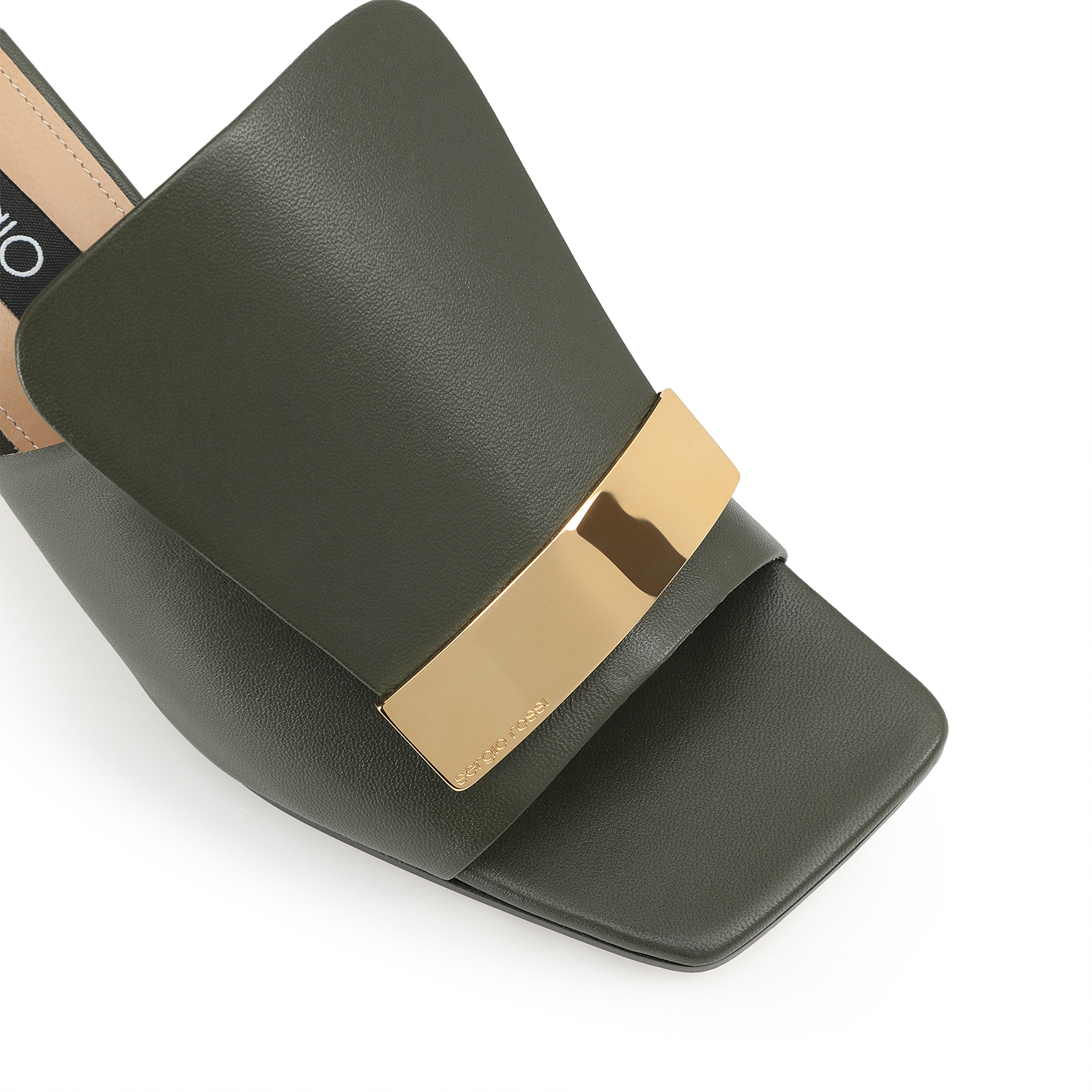 Sandals Green Mid heel: 60mm, sr1 | Sergio Rossi